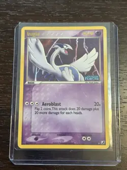Pokemon Lugia EX Card Unseen Forces 29/115 Reverse Holo Rare, 2005 HP - Image 1