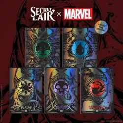 MTG Secret Lair x Marvel's Spider-Man: Mana Symbiote Raised Foil Edition Sealed - Image 1