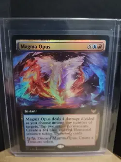 Magma Opus (Extended Art) Strixhaven: School of Mages Foil - Image 1