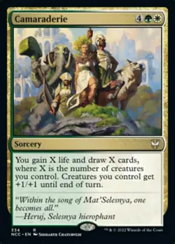 Camaraderie x1 - Commander: Streets of New Capenna - NM-Mint, English - Commande - Image 1