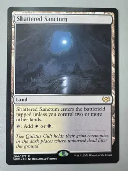 Shattered Sanctum #264 Innistrad: Crimson Vow | NM | R | MTG Magic The Gathering - Image 1