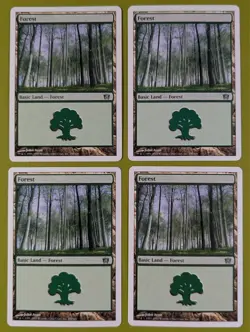 Forest (350) x4 Eighth Edition 8th 4x Magic the Gathering MTG - Image 1