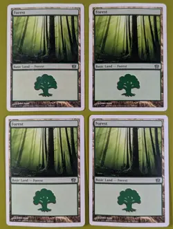 Forest (348) x4 Eighth Edition 8th 4x Magic the Gathering MTG - Image 1