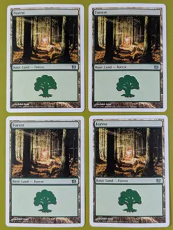 Forest (347) x4 Eighth Edition 8th 4x Magic the Gathering MTG - Image 1