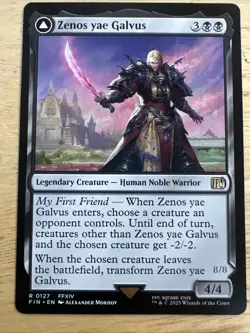 Zenos yae Galvus Final Fantasy Regular Non foil Near Mint - Image 1