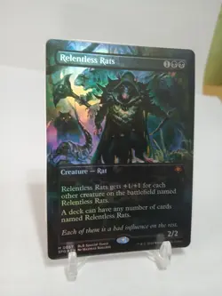 Relentless Rats Borderless #57 Foil Magic: The Gathering Special Guests - Image 2