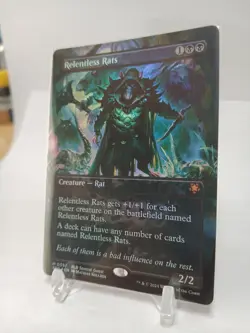 Relentless Rats Borderless #57 Foil Magic: The Gathering Special Guests - Image 3