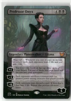 Magic the Gathering Professor Onyx Borderless Strixhaven: School of Mages #276 - Image 1