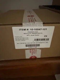 *NEW* Pokemon Mega Evolution ME01 Sealed ETB Case (10 ETBs/Case) *FREE SHIPPING* - Image 1