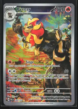 Pokemon Pyroar 200/193 Paldea Evolved Illustration Rare Full Art Holo NM - Image 1