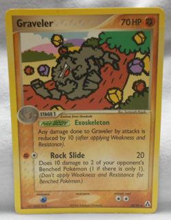 Pokemon TCG Graveler * 34/92 * Legend Maker * Uncommon * Non Holo Regular * 2006 - Image 1