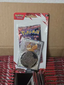 Pokemon TCG: Scarlet & Violet - Destined Rivals Checklane Blister - Eevee X 60 - Image 1