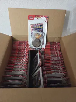 Pokemon TCG: Scarlet & Violet - Destined Rivals Checklane Blister - Eevee X 60 - Image 2