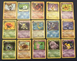 Team Rocket - Vintage WOTC Pokemon TCG - Non Holo Lot Of 38 Cards - Image 1