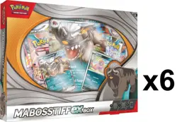 SEALED CASE! 6x Mabosstiff ex Collection Box Pokemon TCG - Image 1
