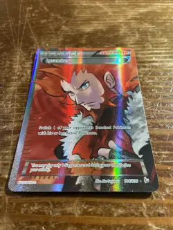 Lysandre 104/106 XY Flashfire Ultra Rare Full Art Holo Pokemon NM - Image 3