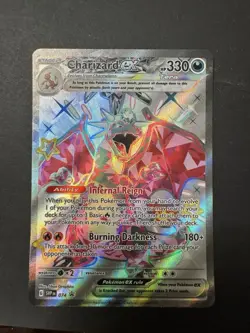 Pokemon TCG Charizard EX 74/ SV Black Star Promos NM Condition - Image 3