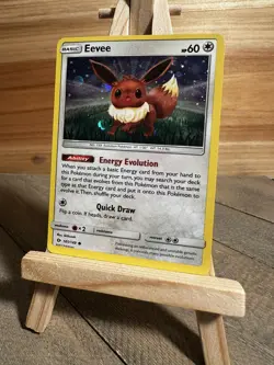 Pokemon Cosmos Holo Sun and Moon Eevee #101/149 Near Mint or Better - Image 1