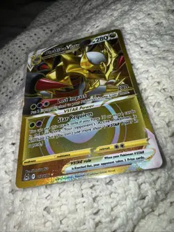 Pokemon TCG Giratina VSTAR 212/196 Gold Secret Rare 2022 Lost Origin NM - Image 3