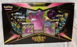 SEALED! Pokemon Shining Fates Premium Collection Shiny Crobat Box (7 Packs) - Image 1