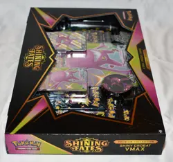 SEALED! Pokemon Shining Fates Premium Collection Shiny Crobat Box (7 Packs) - Image 3