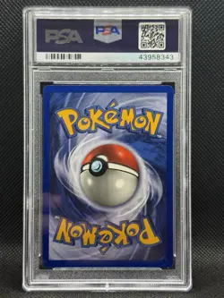 1999 Pokemon Game 59 Poliwag Base Set Vintage WOTC Era PSA 9 Mint Graded - Image 2
