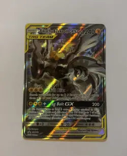 Pokemon Pikachu Zekrom GX SM168 Alt Art Tag Team Black Star Promo NEAR MINT - Image 1