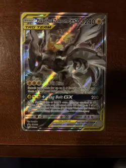 Pokemon Pikachu Zekrom GX SM168 Alt Art Tag Team Black Star Promo NEAR MINT - Image 3