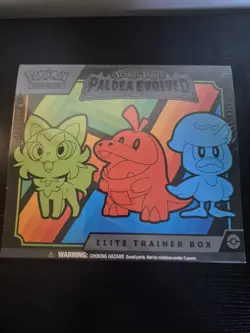 Nintendo Pokemon TCG Scarlet & Violet Paldea Evolved Elite Trainer Box 820650853678 - Image 1