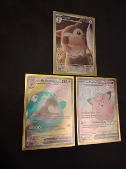 Pokemon TCG Journey Together Clefairy Furret Bellibolt LOT of 3 NM MINT RAW - Image 3