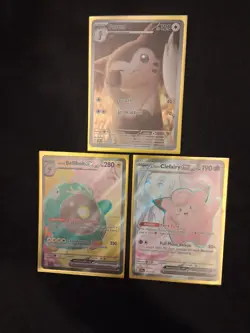 Pokemon TCG Journey Together Clefairy Furret Bellibolt LOT of 3 NM MINT RAW - Image 5