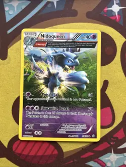 Pokemon Nidoqueen 69/160 - XY Primal Clash - Reverse Holo Rare - GLC - Excellent - Image 1