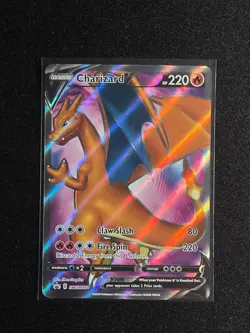 Charizard V Black Star Promo - SWSH050 Sword & Shield - Pokemon TCG - NM - Image 1