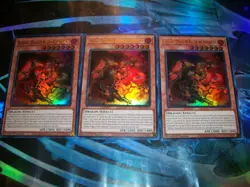 3x Blaster, Dragon Ruler of Infernos 1st Edition Ultra Rare BLMM-EN119 Yu-Gi-Oh - Image 1