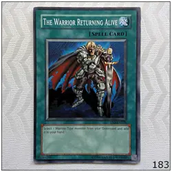 The Warrior Returning Alive - YSD-EN028 - Common Unlimited Yugioh - Image 1