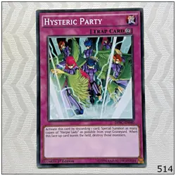 Hysteric Party - DPBC-EN040 - Common 1st Edition Yugioh - Image 1
