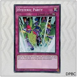 Hysteric Party - DPBC-EN040 - Common 1st Edition Yugioh - Image 1