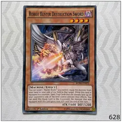 Robot Buster Destruction Sword - BOSH-EN022 - Common 1st Edition Yugioh - Image 1