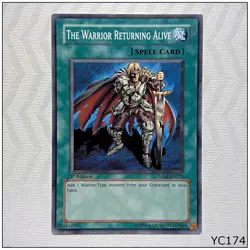 The Warrior Returning Alive - 5DS1-EN023 - Common 1st Edition Yugioh (YC174) - Image 1