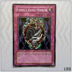 Fiend's Hand Mirror - IOC-102 - Common Unlimited Yugioh - Image 1