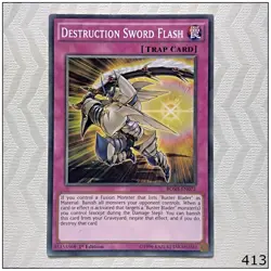 Destruction Sword Flash - BOSH-EN072 - Common 1st Edition Yugioh - Image 1