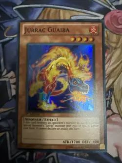Yu-Gi-Oh! Jurrac Guaiba HA03-EN040 Hidden Arsenal 3 Super Rare NM 1st edition - Image 1