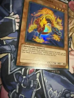 Yu-Gi-Oh! Jurrac Guaiba HA03-EN040 Hidden Arsenal 3 Super Rare NM 1st edition - Image 3