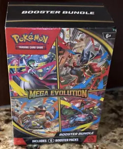 Pokemon Trading Card Game TCG Mega Evolution Booster Bundle New Sealed - Image 1