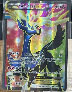 Xerneas EX Full Art Holo Card 146/146 XY Series Pokemon TCG - Image 1
