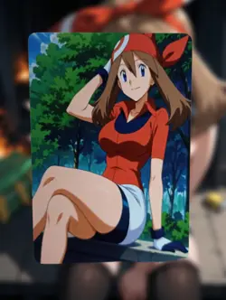 May Pokemon Anime Waifu Sexy Goddess Doujin Lewd Hentai Card - Image 1