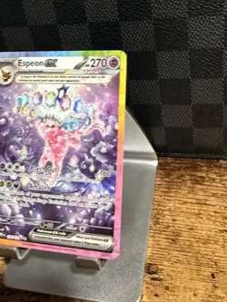 Pokemon Espeon EX 155/131 Prismatic Evolutions Holo NM Scarlet & Violet TCG Card - Image 4