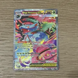 Mega Venusaur EX SIR 177/132 Mega Evolution English Pokemon TCG Near Mint Card - Image 1