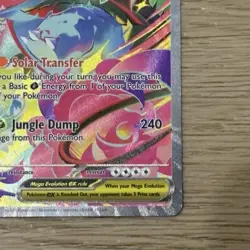 Mega Venusaur EX SIR 177/132 Mega Evolution English Pokemon TCG Near Mint Card - Image 4