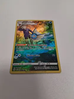 Vaporeon TG02/TG30 Swsh09: Brilliant Stars Trainer Gallery Holo Pokemon TCG Card - Image 1